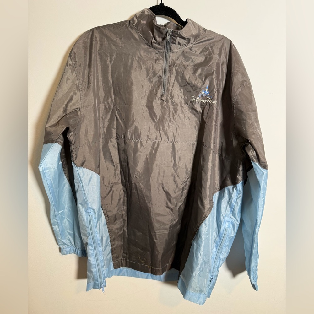 Disney Parks Colorblock Pullover Windbreaker Jacket –‎ Size M/L